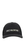 Valentino Cotton Baseball Cap With Embroidery