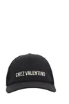 Valentino Cotton Baseball Cap With Embroidery