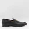 Valentino Garavani Men Vlogo Signautre Leather Loafers In Black