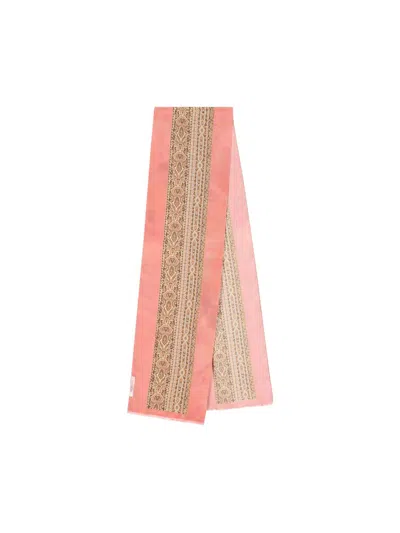 Valentino Graphic Patterned Scarf In Multi