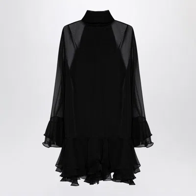 VALENTINO VALENTINO GARAVANI SEMI TRANSPARENT DRESS