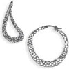 Valentino Garavani Shadowshine Crystal Hoop Earrings