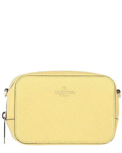 VALENTINO GARAVANI VALENTINO GARAVANI SHEEP LEATHER GARAVANI ZIPPED POUCH (AUTHENTIC PRE-LOVED)