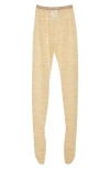 Valentino Beige Floral Lace Tights With Logo Waistband In Betulla