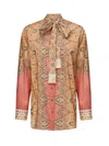 Valentino Imaginary Journey Cotton Blouse