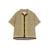 Valentino Bowling Shirt With Bulles Royales Print