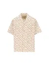 Valentino Cotton Poplin Bowling Shirt With Cherryfic Print