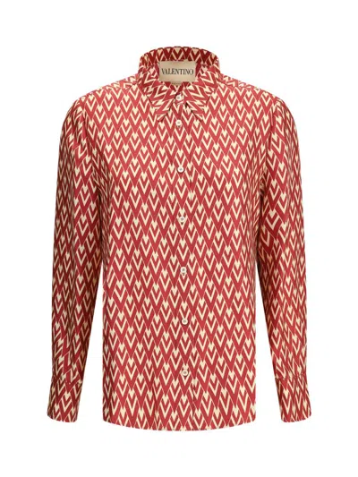 Valentino Garavani Shirts In Red