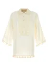 Valentino Camicia Maniche Corte Ric 7v3aar41b0y A03 In Yellow