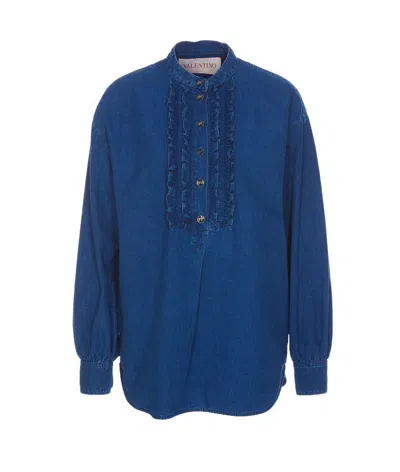 Valentino Garavani Shirts In Blue