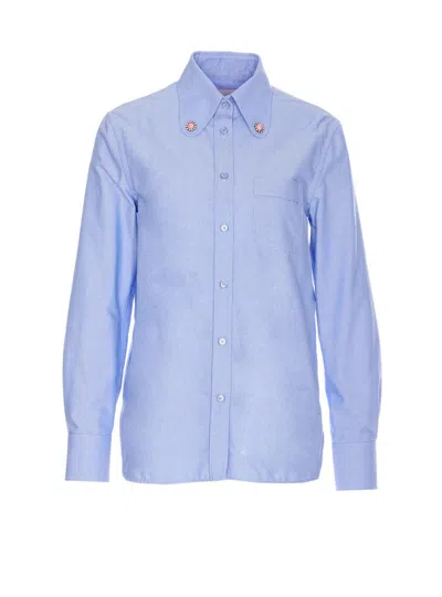 Valentino Garavani Shirts In Blue