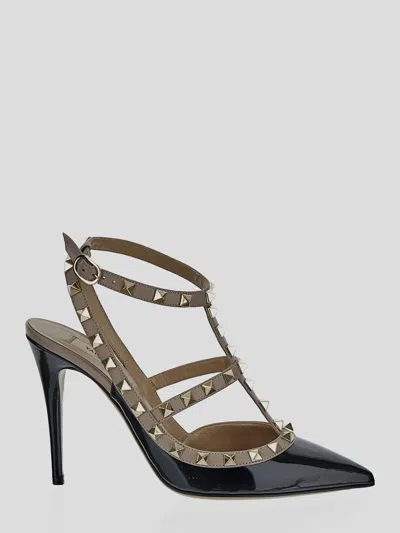 Valentino Garavani With Heel In Black