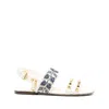 Valentino Rockstud Leather Sandal