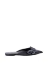 Valentino Garavani Women Flat Mules In Leather