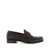 Valentino Garavani Vlogo Signature Loafer With Gold-tone Logo Detail In Black