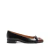 Valentino Valet Du Roi Ballet Flats In Black
