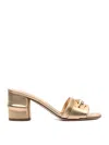 Valentino Garavani Shoes In Gold