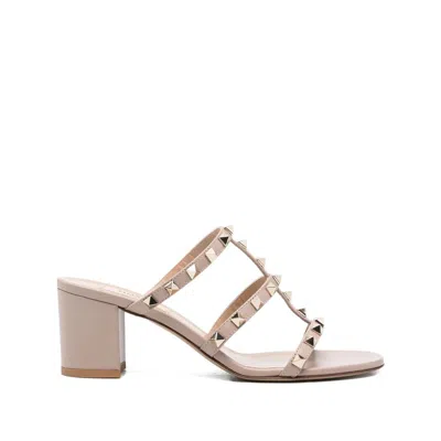 Valentino Garavani With Heel Pink In Neutral