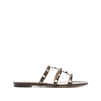 Valentino Garavani Rockstud Slip-on Sandals In Multi