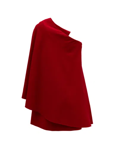 Valentino Garavani Short Cocktail Dress In Red