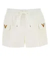 Valentino Garavani Short | Solid | Structure In White