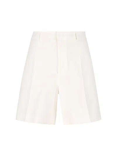 Valentino Garavani Shorts In Ivory