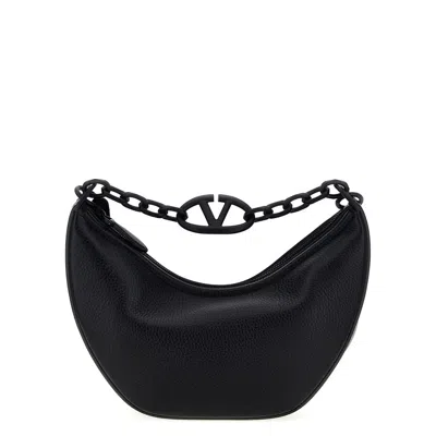 Valentino Garavani Shoulder Bag In Black