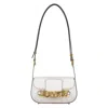 Valentino Garavani Shoulder Bag In Leather In White