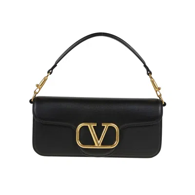 Valentino Garavani Shoulder Bag Loco' In Black