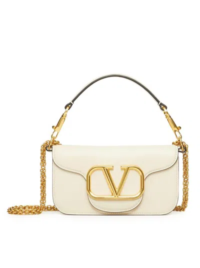 Valentino Garavani Shoulder Bags In Ivory
