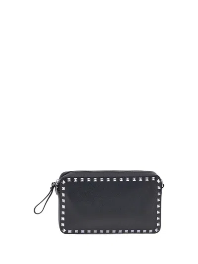 Valentino Garavani Shoulder Bags In Black