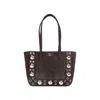 Valentino Studded Tote | Nellcote In Brown