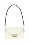 Valentino Letter Shoulder Bag In White