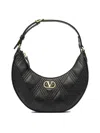 Valentino Quiltie 67 Leather Shoulder Bag With Vlogo