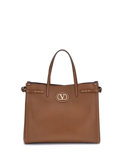 Valentino Garavani Shoulder Bags In Brown