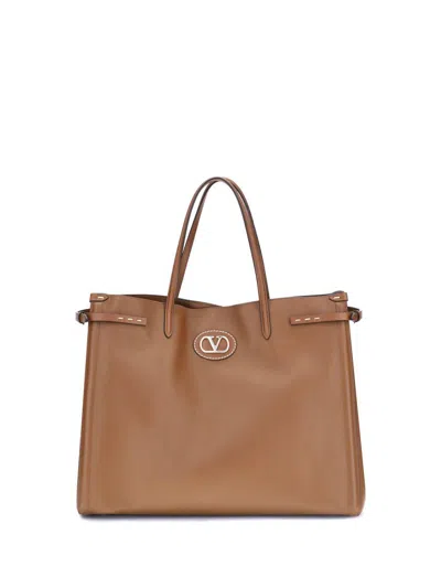 Valentino Garavani Shoulder Bags In Brown
