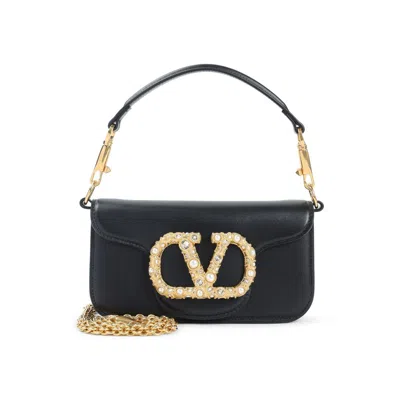 Valentino Garavani Shoulder Bags In Black