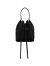 Valentino Garavani Women Drawstring Bucket Bag In Black