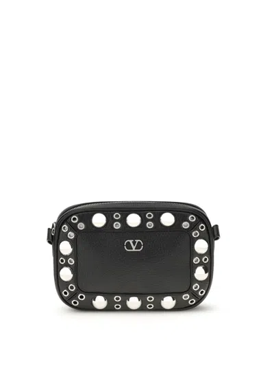 Valentino Garavani Shoulder Bags In Black