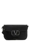 Valentino Vlogo Crossbody Bag In Black