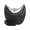 Valentino Men's Vlogo Moon Medium Hobo Bag In Black