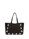 Valentino Large Tote Nellcote In Brown