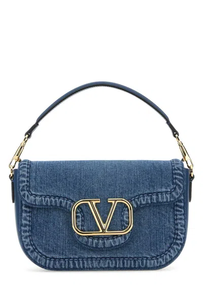 Valentino Garavani Shoulder Bags In Blue
