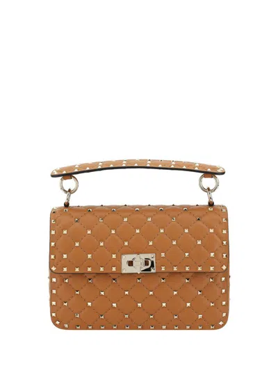 Valentino Garavani Shoulder Bags In Nutmeg