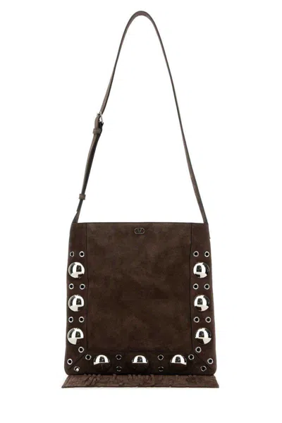 Valentino Garavani Shoulder Bags In Testa Di Moro