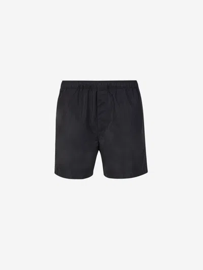 Valentino Garavani Side Trim Swimsuit In Black