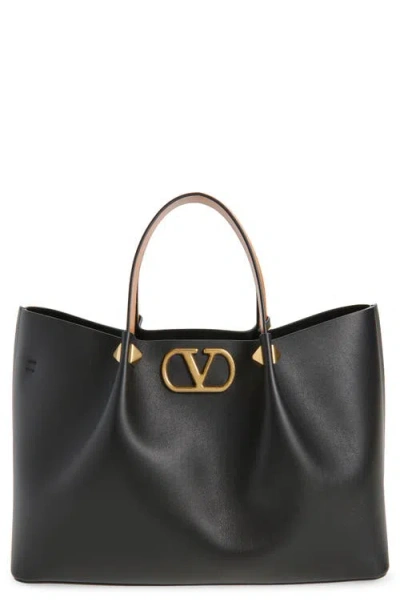 Valentino Garavani Signature Vlogo Tote In Multi