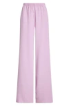 Valentino Cady Couture Wide-leg Pants In Violet