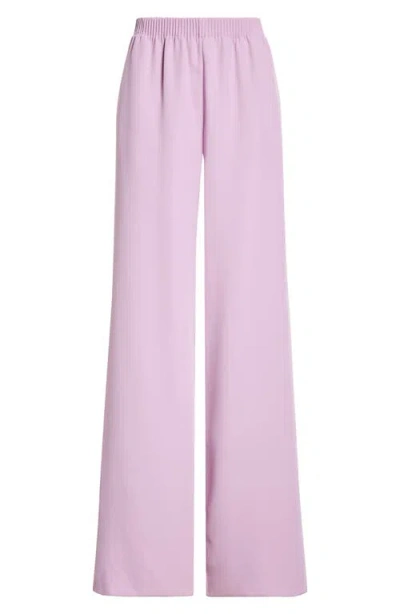 VALENTINO VALENTINO GARAVANI SILK CADY COUTURE WIDE LEG PANTS