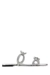 Valentino Chain 1967 Crystal Embellished Sandals